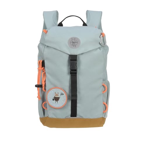 LÄSSIG Kinderrucksack Kindergartenrucksack Wanderrucksack wasserabweisend, ab 3 Jahre, 9 Liter/ Mini Outdoor Backpack light blue von LÄSSIG