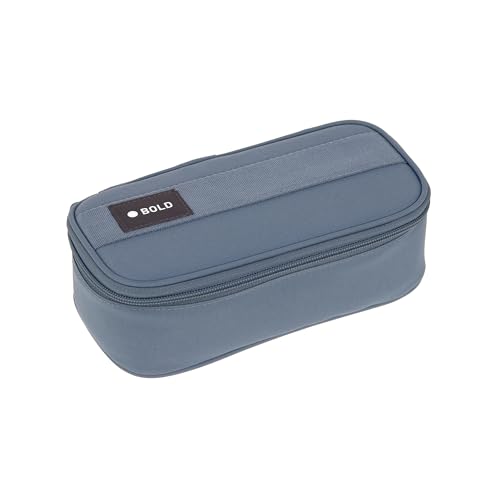 LÄSSIG Bold Schlampermäppchen Stiftemäppchen Schule/School Spacy Pencil Case Bold Blue LÄSSIG Bold Schlampermäppchen Stiftemäppchen Schule/School Spacy Pencil Case Bold Blue von LÄSSIG