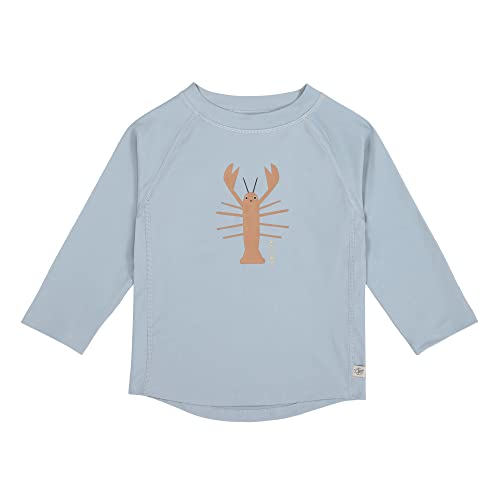 Lässig Schwimmshirt Badeshirt Langarm Splash & Fun Crayfish Light Blue, 19-24 Monate Gr. 92 von LÄSSIG