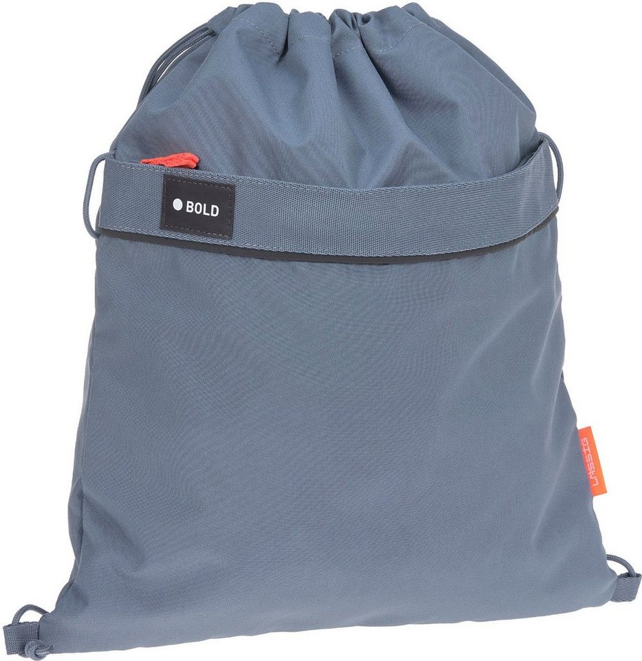 LÄSSIG Turnbeutel Bold, blue, aus recyceltem Material LÄSSIG Turnbeutel Bold, blue, aus recyceltem Material von LÄSSIG