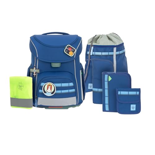 LÄSSIG Unique School Set Slim 7-teilig Dark Blue LÄSSIG Unique School Set Slim 7-teilig Dark Blue von LÄSSIG