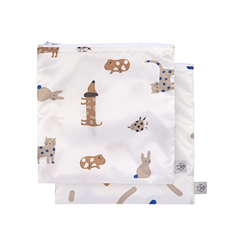LÄSSIG Wiederverwendbarer Aufbewahrungs-Beutel Snack Tasche 2 Stück/Snack Bag Little Mateys royal blue LÄSSIG Wiederverwendbarer Aufbewahrungs-Beutel Snack Tasche 2 Stück/Snack Bag Little Mateys royal blue von LÄSSIG