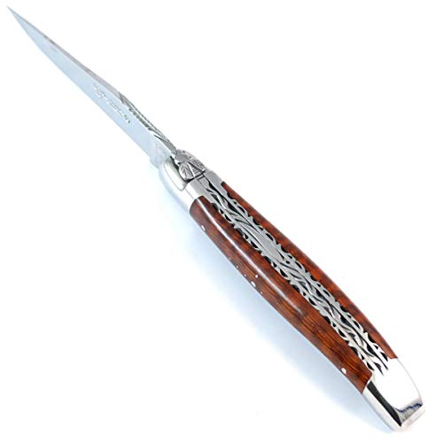 LAGUIOLE en Aubrac Taschenmesser Schlangenholz Doppelplatinen 12C27 Stahl LAGUIOLE en Aubrac Taschenmesser Schlangenholz Doppelplatinen 12C27 Stahl von LAGUIOLE