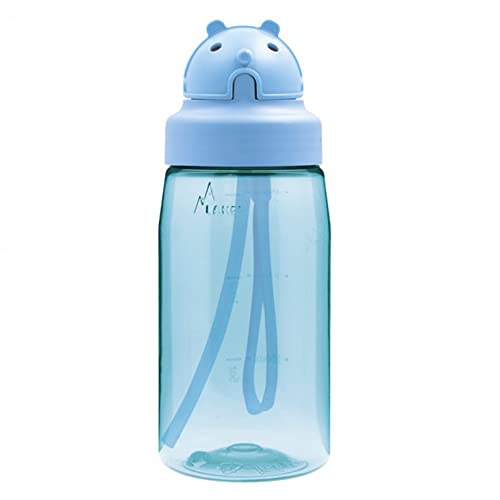 Laken OBY Kids Tritan Kinderflasche, OBY Kappe mit Strohhalm 0,45 L Blau von Laken