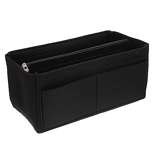 LALADEFIEE 1 Stück Filz Kosmetiktasche Tragbare Aufbewahrungstasche Für Kosmetik Bleistifte Und Stifte Organizer Für Handtaschen Ideal Für Unterwegs Und Zuhause von LALADEFIEE