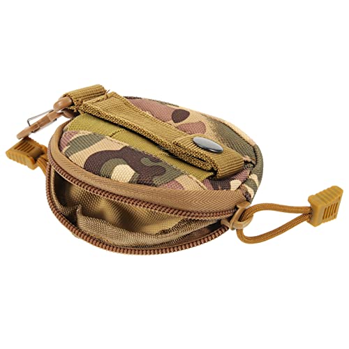 LALADEFIEE hängende Aufbewahrungstasche Handtaschenriemen Gürtelclip-Tasche Camping-Stilltasche Handytasche aufbewahrungssack Storage Pockets Gürteltasche Portemonnaie Polyester Camouflage von LALADEFIEE