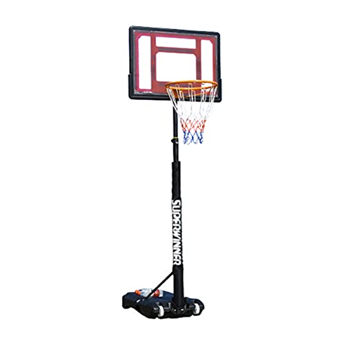 Basketballständer, Heimhof-Freizeit-Basketballständer, höhenverstellbarer Basketball-Trainingsständer, geeignet für Erwachsene, Jugendliche von LANAZU