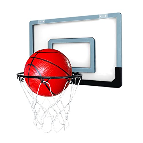 Basketballständer, tragbarer Kleiner Basketballbrettständer, Outdoor-Freizeit-Basketballständer, geeignet für Erwachsene, Jugendliche (59x40.5cm) von LANAZU