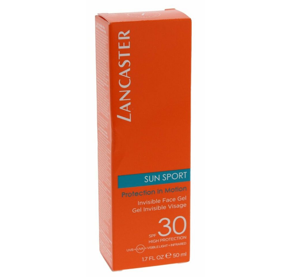 LANCASTER Sonnenschutzcreme Sun Sport Invisible Face Gel Matte Finish Spf30 50ml von LANCASTER