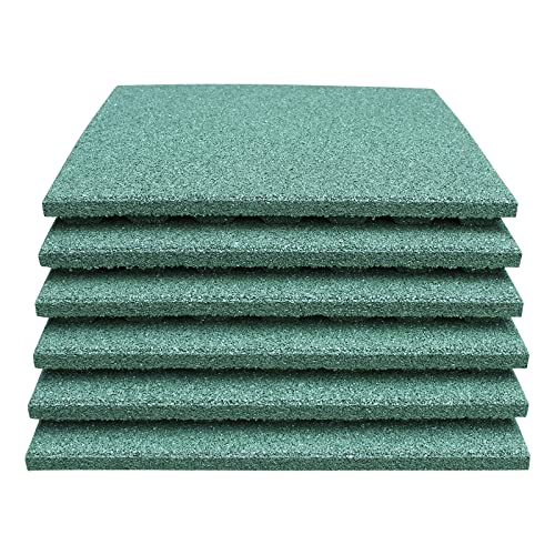 6x Fallschutzmatte 50x50x4cm Grün Yoga Training Turnmatte Indoor Outdoor Fitness Workout 6x Fallschutzmatte 50x50x4cm Grün Yoga Training Turnmatte Indoor Outdoor Fitness Workout von LANDGRID