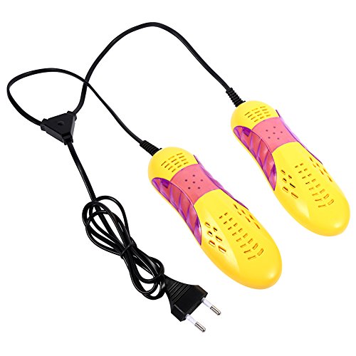 LANTRO JS Schuhtrockner Elektrischer Schuhwärmer mit UV Lampe 10W Shoe Dryer für Schuhe, Skischuhe, Handschuhe, Socken im Winter/Regen (EU-Stecker) von LANTRO JS