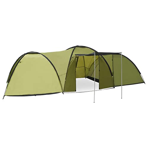 Camping-Igluzelt, LAPOOH Campingzelt, Caming Zelt, Camping Tents, Camping-Zelt, 650×240×190 cm 8 Personen Grün von LAPOOH