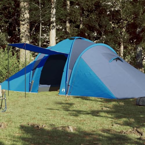 Campingzelt 6 Personen Blau 576x238x193 cm 185T TAFT, LAPOOH Caming Zelt, Camping Markise Zelt, Camping Tents, Camping-Zelt - 94344 von LAPOOH