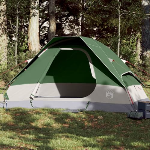 Kuppel-Campingzelt 2 Personen Grün Wasserdicht, LAPOOH Caming Zelt, Camping Tents, Camping-Zelt - 94773 von LAPOOH