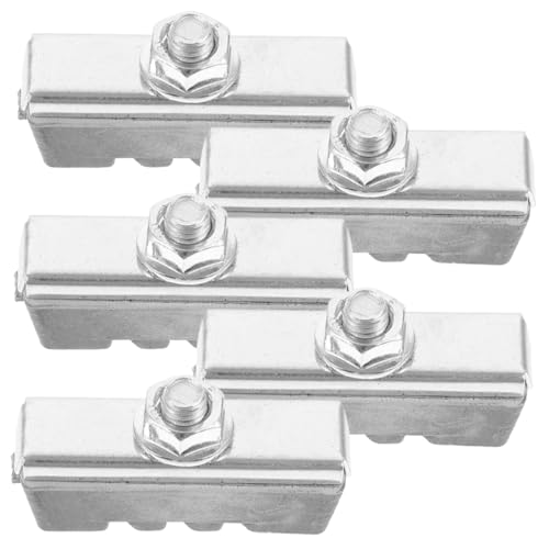 LAPYAPPE 5Er Set Fahrradbremssättel Fahrradpolster Bremsbeläge für Lastenräder Fahrradbremsbeläge mechanische Bremsbeläge Rennrad-Schraube Fahrrad bremsbelag Bremsbacke Eisenblech Silver LAPYAPPE 5Er Set Fahrradbremssättel Fahrradpolster Bremsbeläge für Lastenräder Fahrradbremsbeläge mechanische Bremsbeläge Rennrad-Schraube Fahrrad bremsbelag Bremsbacke Eisenblech Silver von LAPYAPPE