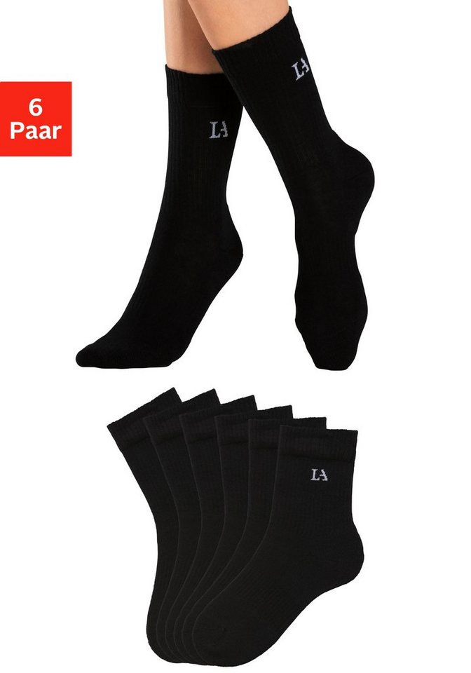 LASCANA ACTIVE Tennissocken (Packung) mit Frotteé LASCANA ACTIVE Tennissocken (Packung) mit Frotteé von LASCANA ACTIVE
