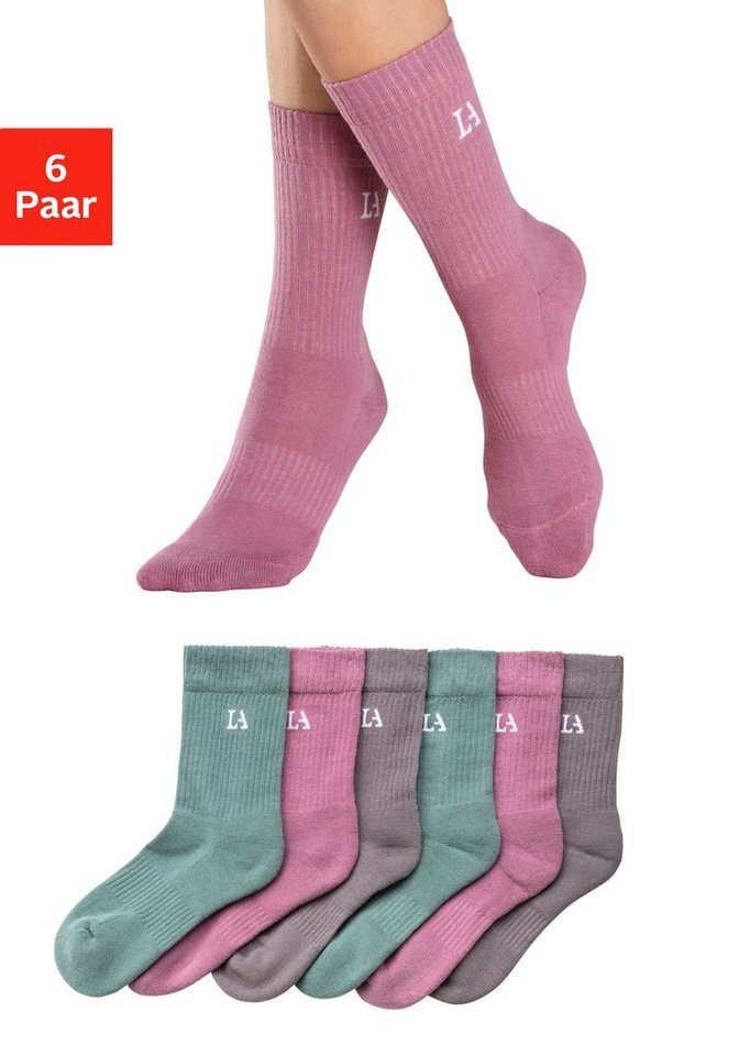 LASCANA ACTIVE Tennissocken (Packung) mit Frotteé LASCANA ACTIVE Tennissocken (Packung) mit Frotteé von LASCANA ACTIVE
