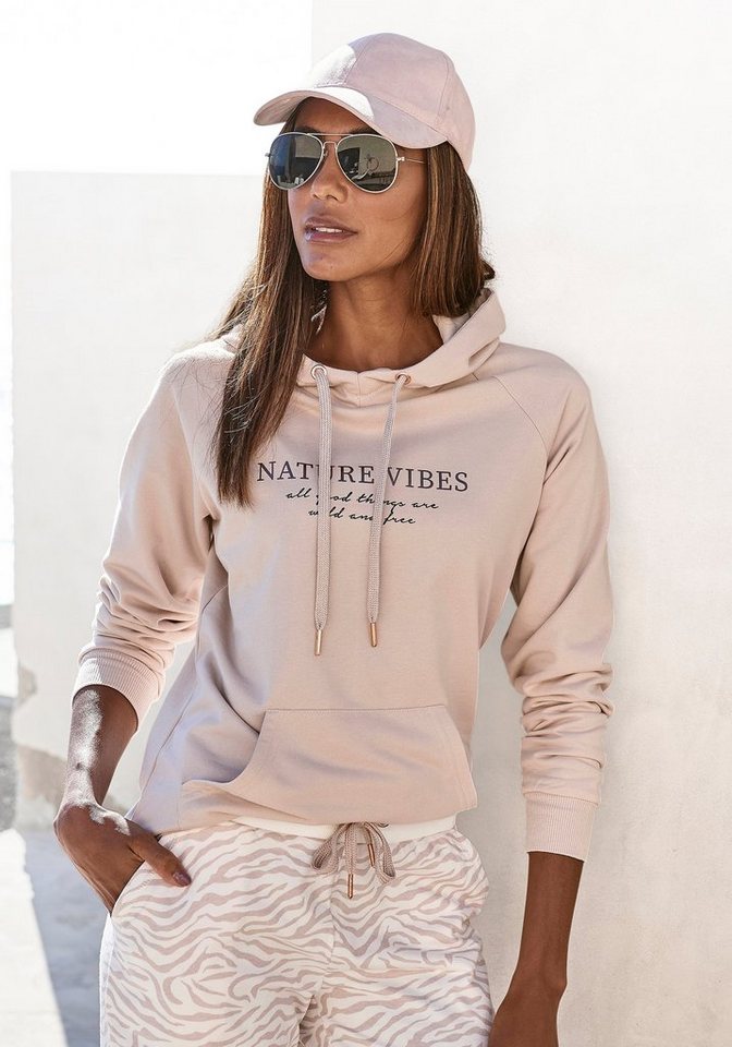 LASCANA Hoodie mit Kängurutasche, Loungeanzug von LASCANA