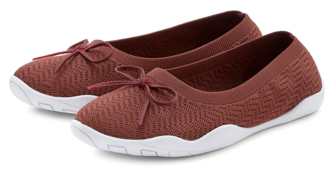 LASCANA Sneaker Ballerinas Slipper, Halbschuh, Slip-On-Sneaker ultraleicht VEGAN LASCANA Sneaker Ballerinas Slipper, Halbschuh, Slip-On-Sneaker ultraleicht VEGAN von LASCANA