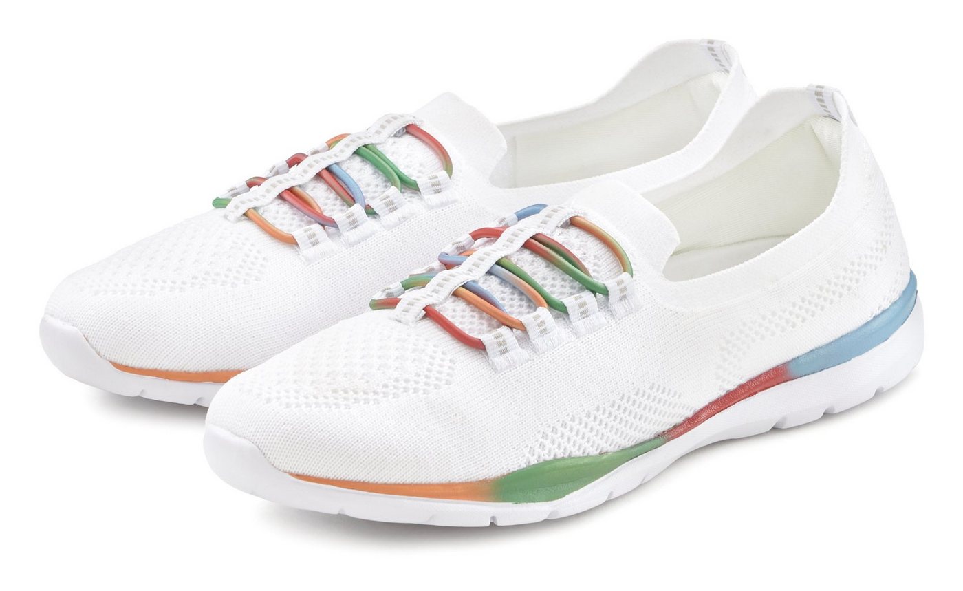 LASCANA Sneaker Slipper, Halbschuh, zum Reinschlüpfen, leichtes Meshmaterial VEGAN LASCANA Sneaker Slipper, Halbschuh, zum Reinschlüpfen, leichtes Meshmaterial VEGAN von LASCANA