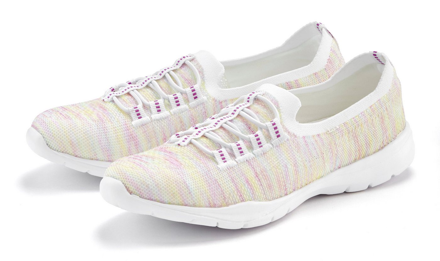 LASCANA Sneaker Slipper, Halbschuh, zum Reinschlüpfen, leichtes Meshmaterial VEGAN LASCANA Sneaker Slipper, Halbschuh, zum Reinschlüpfen, leichtes Meshmaterial VEGAN von LASCANA
