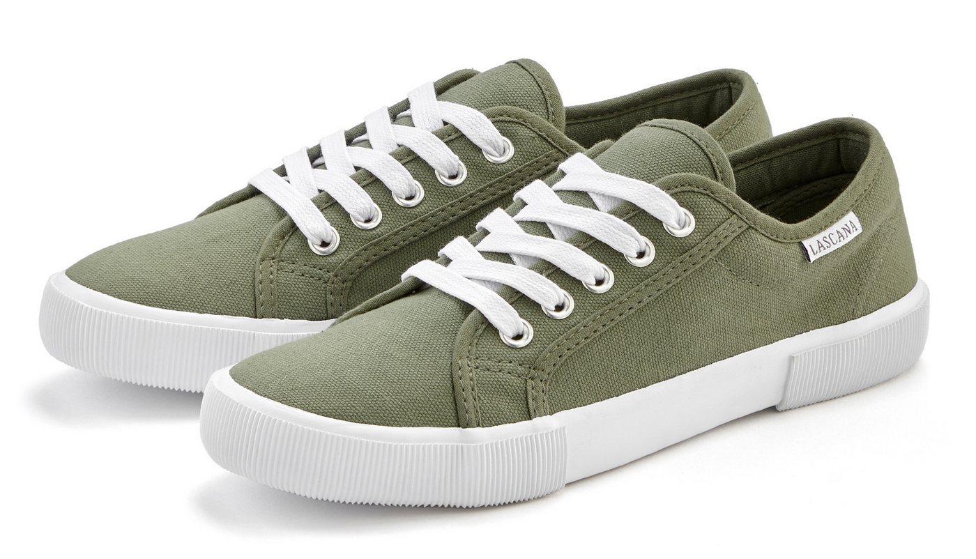 LASCANA Sneaker aus Textil, Schnürhalbschuh, Freizeitschuh LASCANA Sneaker aus Textil, Schnürhalbschuh, Freizeitschuh von LASCANA