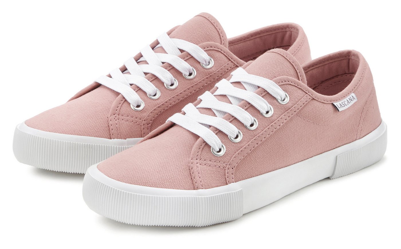 LASCANA Sneaker aus Textil, Schnürhalbschuh, Freizeitschuh LASCANA Sneaker aus Textil, Schnürhalbschuh, Freizeitschuh von LASCANA