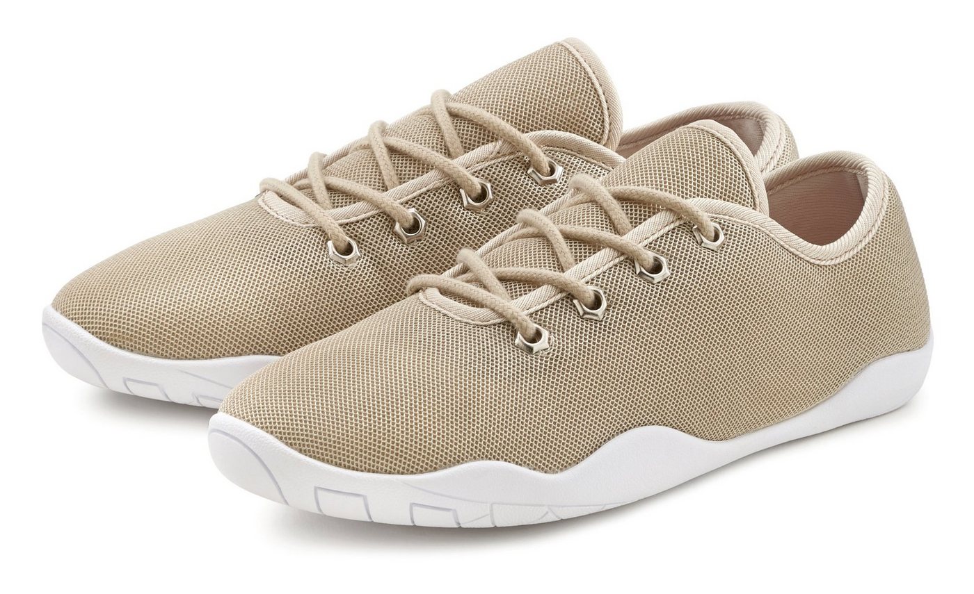 LASCANA Sneaker mit ultraflache Sohle, superleicht, Schnürhalbschuhe, Unisex VEGAN LASCANA Sneaker mit ultraflache Sohle, superleicht, Schnürhalbschuhe, Unisex VEGAN von LASCANA