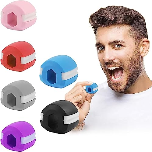 LATRAT 6pc x jawline Trainer, Jaw Trainer, jawline Trainer, Jawline Exerciser und Kiefer Training, jawline face Exercise Ball, jaw Exerciser Ball, jawline Traine von LATRAT