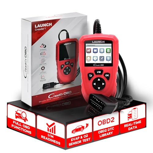 LAUNCH CR OBD OBD2 Diagnosegerät,OBDII/EOBD Diagnose Fehlerspeicher Auslesen, KFZ Auslesegerät Auto mit DTC-Definition, I/M-Bereitschaft, EVAP &O2-Sensortests,8 Sprachen, 2,8 Zoll TFT Farbbildschirm LAUNCH CR OBD OBD2 Diagnosegerät,OBDII/EOBD Diagnose Fehlerspeicher Auslesen, KFZ Auslesegerät Auto mit DTC-Definition, I/M-Bereitschaft, EVAP &O2-Sensortests,8 Sprachen, 2,8 Zoll TFT Farbbildschirm von LAUNCH