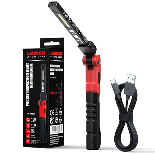 LAUNCH Taschenlampe LED Aufladbar, Arbeitsleuchte Werkstattlampe Akku, COB&SMD Inspektionsleuchten mit Starker Magnetfuß, 3 Seitig 4 Lichtmod für Auto Reparatur, Campinglampe, Geschenke für Männer … LAUNCH Taschenlampe LED Aufladbar, Arbeitsleuchte Werkstattlampe Akku, COB&SMD Inspektionsleuchten mit Starker Magnetfuß, 3 Seitig 4 Lichtmod für Auto Reparatur, Campinglampe, Geschenke für Männer … von LAUNCH