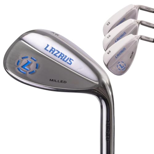 LAZRUS Premium Forged Golf Wedges Set für Herren – 52 56 60 Grad LAZRUS Premium Forged Golf Wedges Set für Herren – 52 56 60 Grad von LAZRUS GOLF