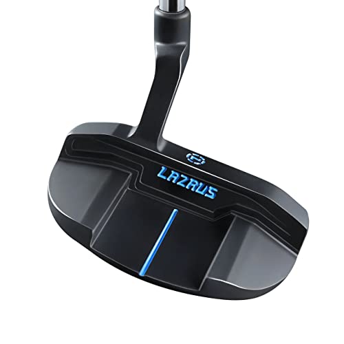 LAZRUS Premium Black Golf Putter - Rechts- und Linkshänder Golf Schläger Schläger Putter (rechts) von LAZRUS GOLF