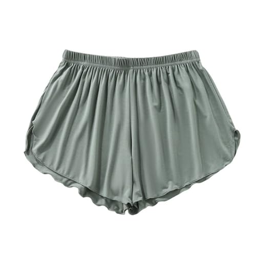 LApooh Damen-Pyjama-Shorts, Superkurze, Weiche Schlafhose, Dehnbare Pyjama-Hose, Legging-Schlüpfer, Stilvolle Lounge-Shorts Zum Schlafen, Fitnessstudio, Laufen, Grün, L LApooh Damen-Pyjama-Shorts, Superkurze, Weiche Schlafhose, Dehnbare Pyjama-Hose, Legging-Schlüpfer, Stilvolle Lounge-Shorts Zum Schlafen, Fitnessstudio, Laufen, Grün, L von LApooh