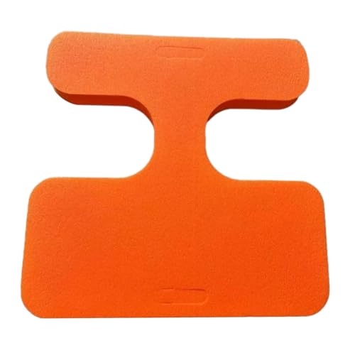 Wassersattel, Schwimmsattelsitz, Schwimmsitz, Poolsattel (orange 50 cm x 50 cm x 4,5 cm) von LBLhello