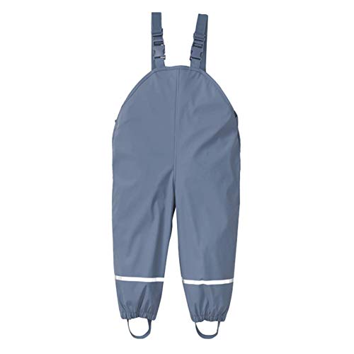 Kinder Regenhose, Ungefüttert Unisex Winddicht Matschhose wasserdichte für Mädchen Jungen Atmungsaktiv Langlebig Strapazierfähig Cartoon Outdoorhose Buddelhose Drucken Rain Pants Regenlatzhose von LCpddajlspig