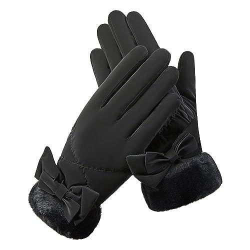 LCpddajlspig Winterhandschuhe Herren Wasserdicht Radfahren Winddichte Unisex Sporthandschuhe Touchscreen Stoßdämpfende Warme Handschuhe rutschfeste Fahrradhandschuhe Radhandschuhe Motorradhandschuhe von LCpddajlspig