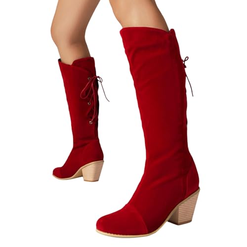 Stiefel-Weiter-Schaft-Damen: Weitschaftstiefel Damen Weitschaftstiefel-Langschaftstiefel Winterstiefel Long Boots Mit Absatz Damenstiefel Hohe Stiefel Cowboystiefel Schlupfstiefel Stiefeletten Stiefel-Weiter-Schaft-Damen: Weitschaftstiefel Damen Weitschaftstiefel-Langschaftstiefel Winterstiefel Long Boots Mit Absatz Damenstiefel Hohe Stiefel Cowboystiefel Schlupfstiefel Stiefeletten von LCpddajlspig