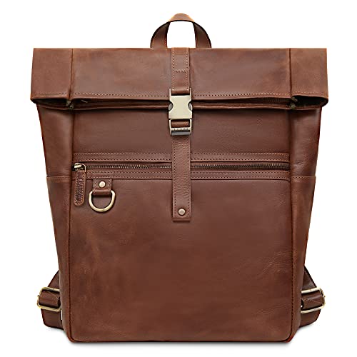 LEABAGS Leder Rucksack Damen & Herren I Echtleder Premium Daypack I Eleganter Backpack Frauen & Männer I Lederrucksack LEABAGS Leder Rucksack Damen & Herren I Echtleder Premium Daypack I Eleganter Backpack Frauen & Männer I Lederrucksack von LEABAGS