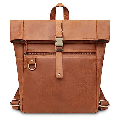 LEABAGS Leder Rucksack Damen & Herren I Echtleder Premium Daypack I Eleganter Backpack Frauen & Männer I Lederrucksack LEABAGS Leder Rucksack Damen & Herren I Echtleder Premium Daypack I Eleganter Backpack Frauen & Männer I Lederrucksack von LEABAGS