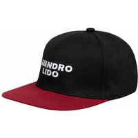 LEANDRO LIDO "No. 3" Snapback Kappe schwarz/rot LEANDRO LIDO "No. 3" Snapback Kappe schwarz/rot von LEANDRO LIDO