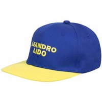 LEANDRO LIDO "No. 30" Snapback Kappe blau/gelb von LEANDRO LIDO