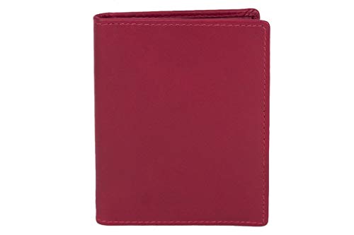 Ausweis- und Kreditkartenhülle LEAS in Echt-Leder, rot - Card-Collection Ausweis- und Kreditkartenhülle LEAS in Echt-Leder, rot - Card-Collection von LEAS