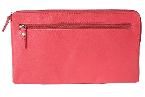 Banktasche im Querformat LEAS in Echt-Leder, rot - LEAS Special-Edition Banktasche im Querformat LEAS in Echt-Leder, rot - LEAS Special-Edition von LEAS