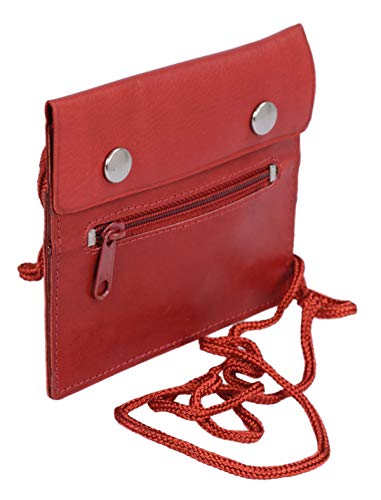 LEAS Brustbeutel Echt-Leder, rot Travel-Line LEAS Brustbeutel Echt-Leder, rot Travel-Line von LEAS
