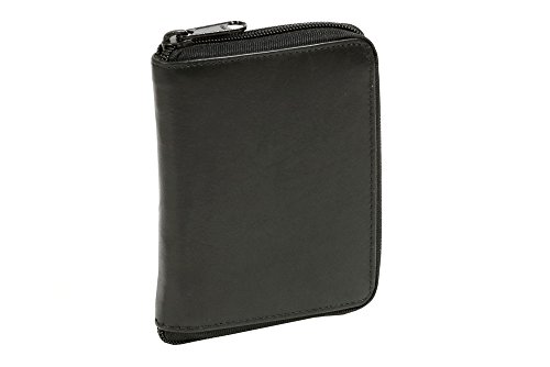 LEAS Reißverschlussbörse mit RFID Schutz Echt-Leder, schwarz - 13x10cm (LxB) Zipper-Series LEAS Reißverschlussbörse mit RFID Schutz Echt-Leder, schwarz - 13x10cm (LxB) Zipper-Series von LEAS