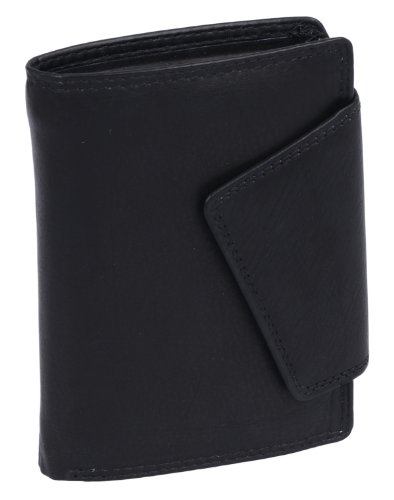 LEAS Damenbörse im Hochformat mit RFID Schutz Echt-Leder, schwarz Ladies-Collection'' LEAS Damenbörse im Hochformat mit RFID Schutz Echt-Leder, schwarz Ladies-Collection'' von LEAS
