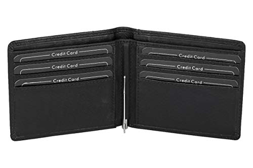 LEAS Dollar Clip Geldscheinklammer Geldklammer Money Clip extra dünn Echt-Leder, schwarz Special Edition'' LEAS Dollar Clip Geldscheinklammer Geldklammer Money Clip extra dünn Echt-Leder, schwarz Special Edition'' von LEAS
