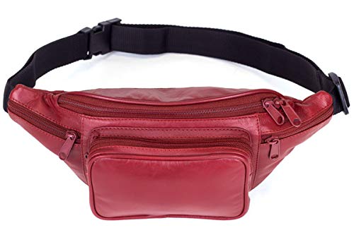 LEAS Gürteltasche Echt-Leder, rot Travel-Line LEAS Gürteltasche Echt-Leder, rot Travel-Line von LEAS