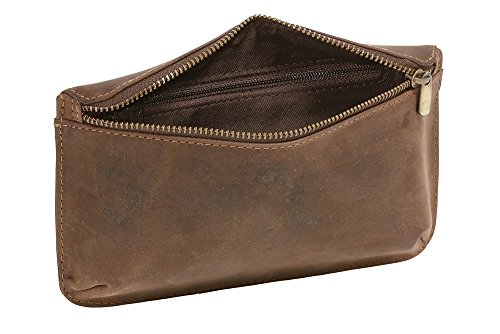 LEAS Gürteltasche mit Volllederausstattung Echt-Leder, Dunkelbraun 18x10x4cm (LxBxH) Vintage-Collection LEAS Gürteltasche mit Volllederausstattung Echt-Leder, Dunkelbraun 18x10x4cm (LxBxH) Vintage-Collection von LEAS